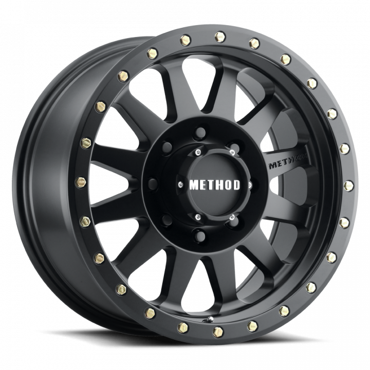 Method MR304 Double Standard Matte Black 20x10 8x170 -18