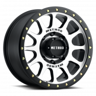 Method MR305 NV Machined w/Black Steet Loc 17x8.5 8x170 +0