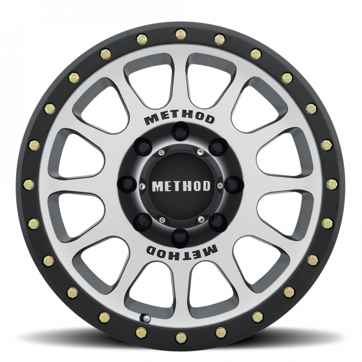 Method MR305 NV Machined w/Black Steet Loc 17x8.5 8x170 +0