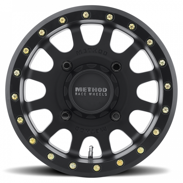 Method MR401 UTV Beadlock Matte Black 15x7 4x136 +38