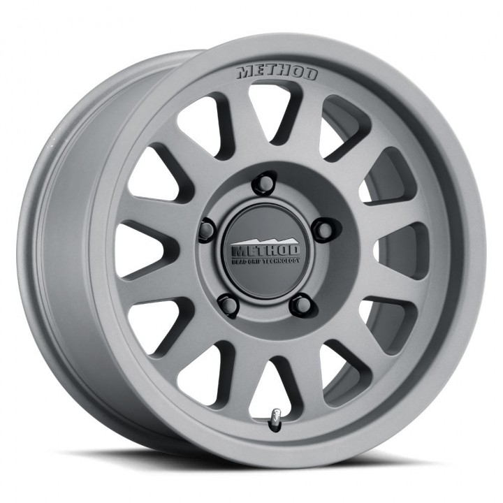 Method MR704 Matte Titanium 15x7 5x100 +15