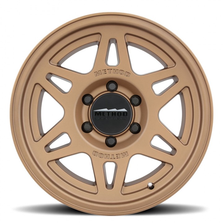 Method MR706 Bead Grip Bronze 17x8.5 6x135 +25