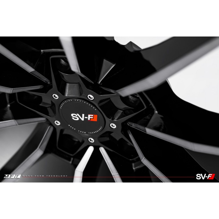 Savini SV-F1 Black Double Dark Tint 20x8.5