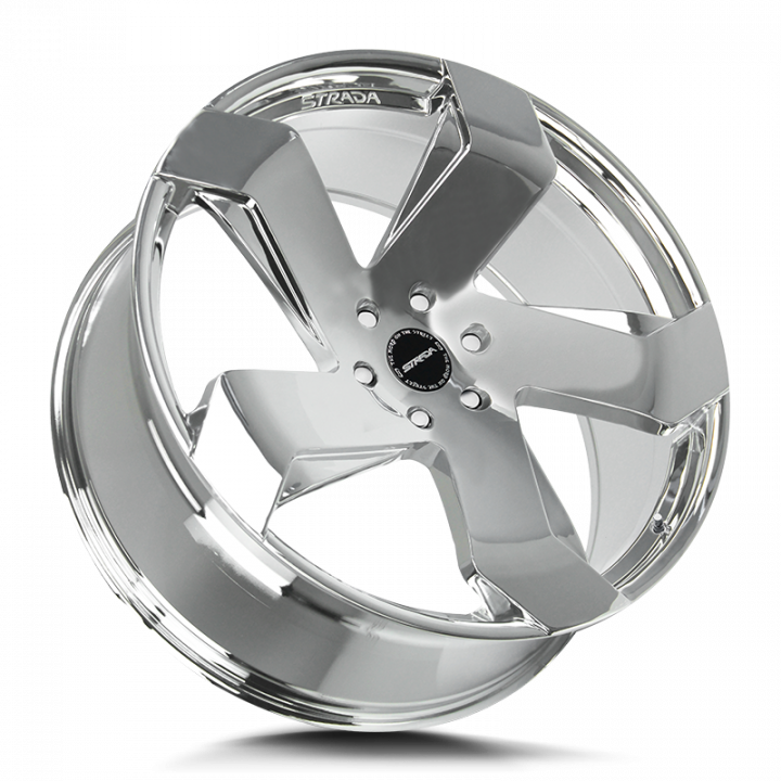 Strada Coltello Chrome 20x8.5 5x114.3 +35