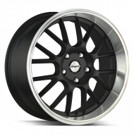 Shift Crank Black Polished Lip 17x7.5 4x100/114.3 +30