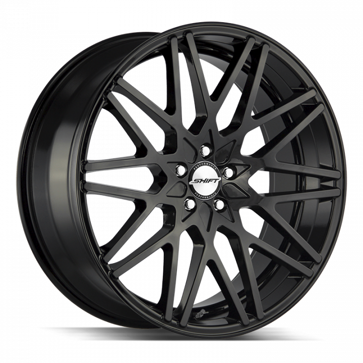 Shift Formula Gloss Black 22x9 5x114.3 +38