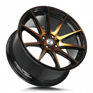 Shift Gear Black Machined Bronze 18x9 4x100/114.3 +30