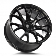 Strada OE Replica Hellcat Gloss Black 24x10 5x139.7 +25