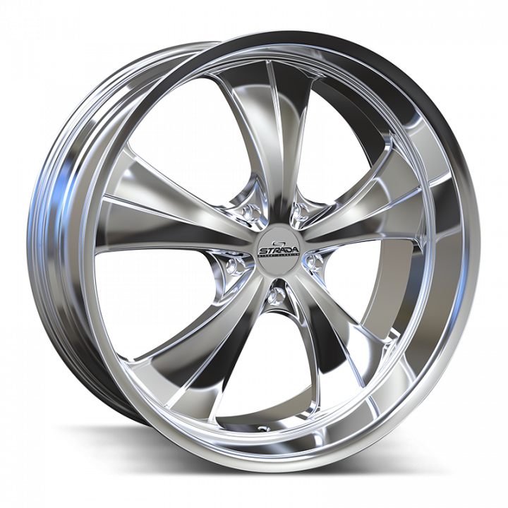 Strada Street Classics Old Skool Chrome 24x10 6x135 +24