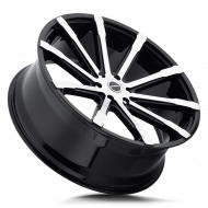 Strada Osso Gloss Black Machined 24x10 6x139.7 +24