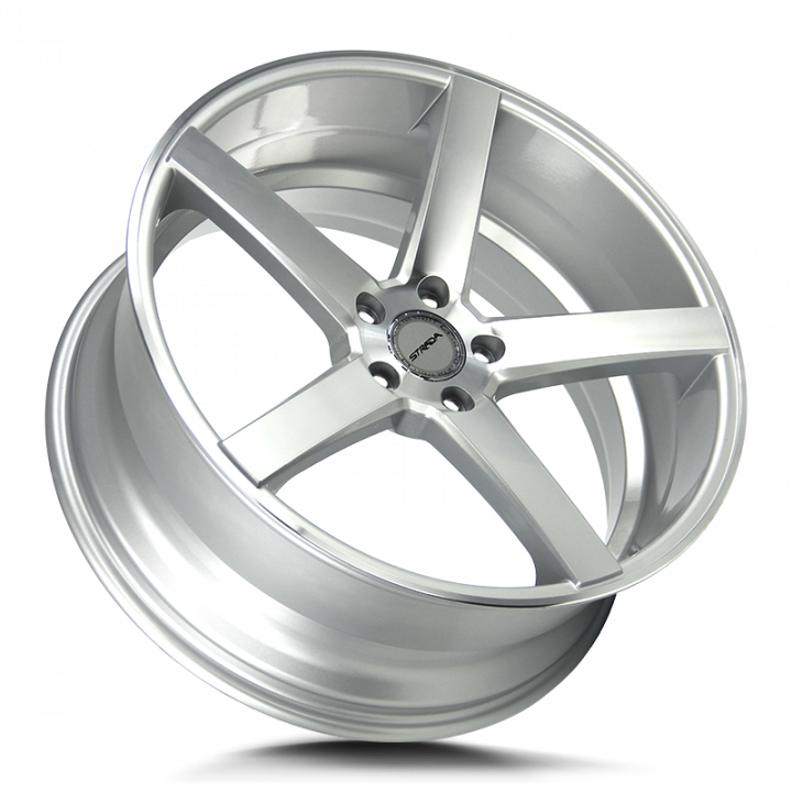 Strada Perfetto Silver Machined 24x10 5x139.7 +18