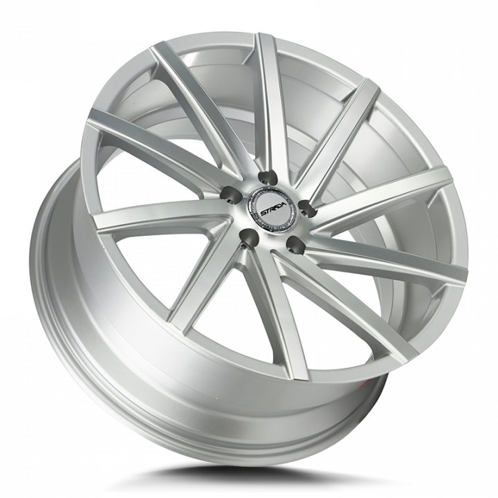 Strada Sega Silver Machined 26x9.5 5x139.7 +18