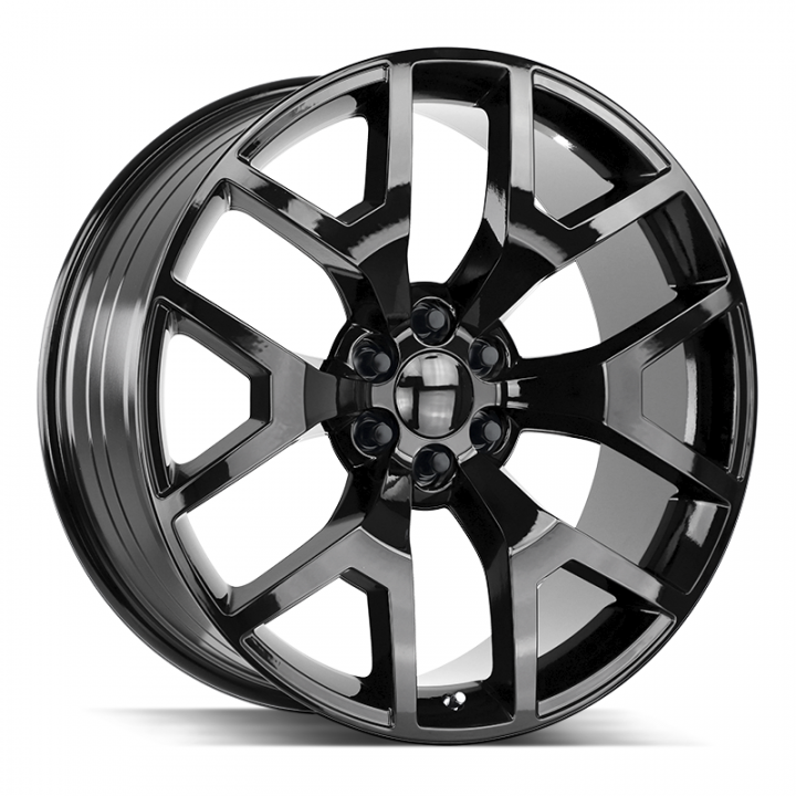 Strada OE Replica Gmc Sierra Gloss Black 24x10 6x139.7 +31