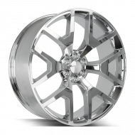 Strada OE Replica Gmc Sierra Chrome 24x10 6x139.7 +31