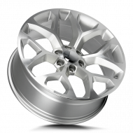 Strada OE Replica Snowflake Silver Machined 24x10 6x139.7 +31