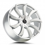 Xcess X01 Brushed Face Silver 22x9 6x135/6x139.7 +30