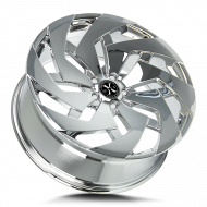 Xcess X04 Chrome 22x9 5x120 +25