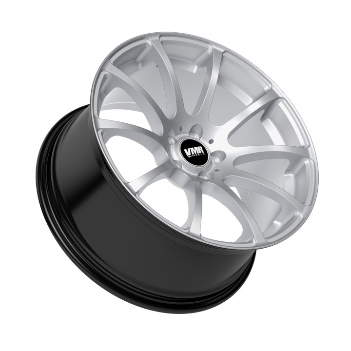 VMR Wheels V701 Hyper Silver 18x9.5 5x114.3 +45