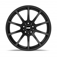 VMR Wheels V701 Matte Black 19x9.5 5x114.3 +45